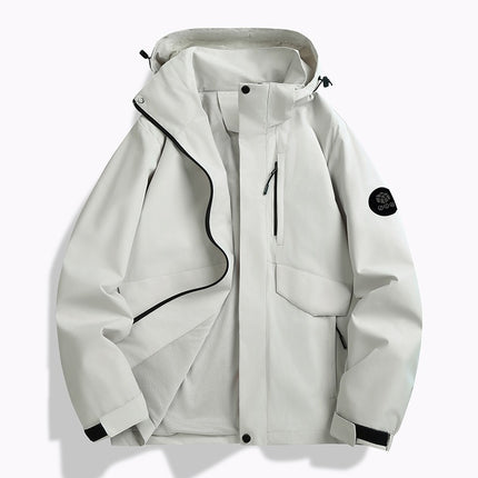 Cross-Mirror New Spring and Autumn Thin Jacket for Men and Women, Workwear, Windproof, Waterproof, Versatile Casual Jacket for Men