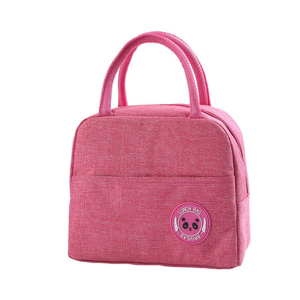 Student Lunch Box Bag, Insulated Lunch Bag, Handbag, Waterproof and Oil-Proof Meal Bag for School, Thickened Aluminum Foil Bag