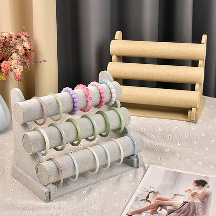 Factory Direct Sales Velvet Bracelet Rack Watch Display Rack Bracelet Display Rack Night Market Stall Jewelry Display Rack Bracelet