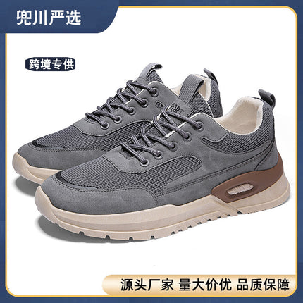 Cross-border Dou Chuan Spring and Autumn New Men's Casual Shoes Korean-style Low-top Workwear Shoes All-match Trendy Men's Shoes H02