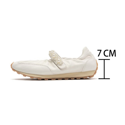 2025 New Products-Small Mouth Ballet Training Shoes Women's Spring and Summer New Thick-soled Sports Mary Jane Shoes