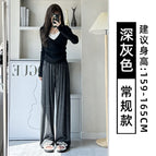 Dark gray [spring & fall] with pockets / S