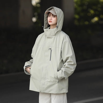 Woodpecker Assault Jacket Men's Spring & Fall New Windproof Jacket Three-In-One Outdoor Spring Workwear Men's Jacket