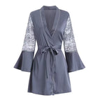 Moran gray single robe 6001-1 / S
