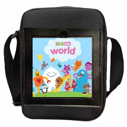 Sago Mini Friends Student Shoulder Bag Men's and Women's Youth Messenger Bag DIY Customized Handheld
