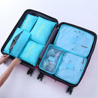 Lake blue seven piece set