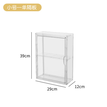 Bubble mate blind box storage display rack storage box wall-mounted dustproof acrylic doll hand-made Display Box Cabinet