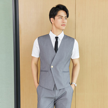 Stewardess uniform professional shirt Women's Spring temperament suit high-end hotel front desk reception work clothes beauty salon work clothes