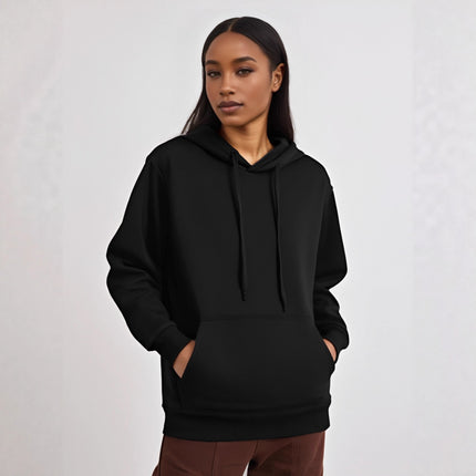 Guangdong Warehouse Women's Autumn Trendy Brand New Product 839 # 300g Dison Cotton Hoodie Sweatshirt with Double-Layer Hood, Loose Pullover