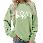 Olive green (white font) / S