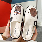 039 milk tea dog black / 36-37