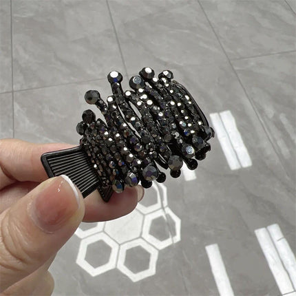 Spring and Summer Fashion Commuter High Pony Tail Clip Fixed Artifact Irregular Clip Headwear Pony Tail Clip Hairpin Accessories