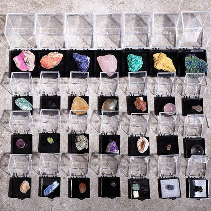 Mineral Crystal Calcite Pyrite Symbiotic Crystal Raw Stone Geological Science Teaching Specimen Collection Ornament