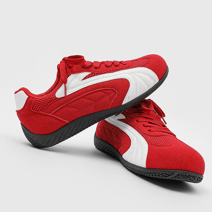 Men's New Mesh Breathable Forrest Gump Shoes, Sports Casual Shoes, Apple Shoes, Leather Red Racing Shoes, Sc05