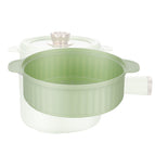 Green plastic single steaming grid