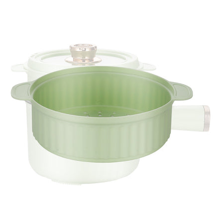304 Liner Multi-functional Electric Cooking Pot Household Small Pot Dormitory Cooking Noodle Pot Hot Pot Small Electric Pot Intelligent Integrated Pot