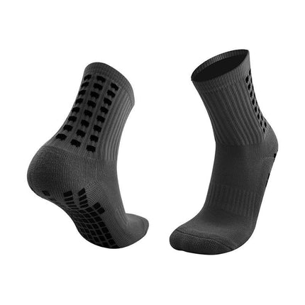 Adult Thickened Towel Football Socks Men's Non-Slip Deodorant Wear-Resistant Mid-Tube Socks Sweat Absorbing Breathable Sports Socks Cross-Border