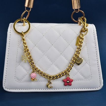 Factory direct summer Joker bag pendant female cross-border fashion new fashion bag chain slung square bag chain