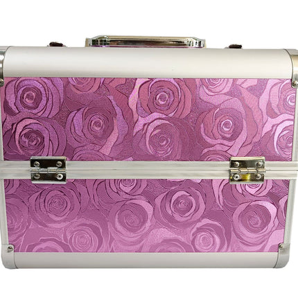 2023 new spot wholesale casual cosmetic case pvc manicure case two-layer large capacity portable cosmetic case