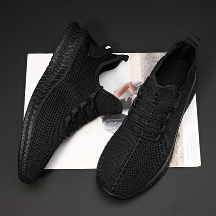 Men's shoes fly woven mesh breathable casual shoes cross-border foreign trade AliExpress Amazon large size board sports shoes men
