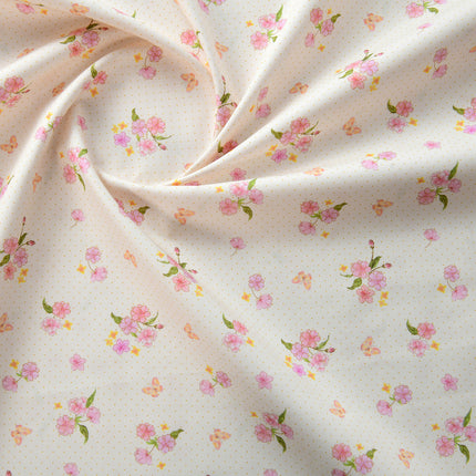 145cm Wide 40 Count Poplin Pure Cotton Fabric Plain Cotton Fabric Shirt Dress Hair Tie Handmade DIY Cloth