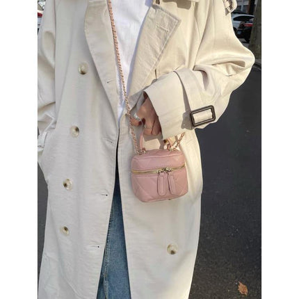 High-End Mini Quilted Chain Chanel-Style Bag for Women, 2026 New Fashion Texture Niche Shoulder Crossbody Bag