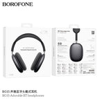 Replaceable fabric earmuffs [bluetooth 5.4] / Bo35 space gray [no noise reduction]