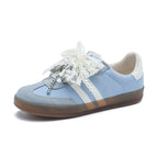 Blue [with flower decoration] / 35
