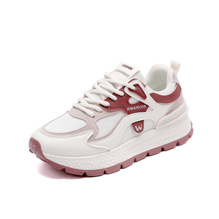 Women's Dad Sneakers That Make Feet Look Smaller, 2026 Spring New Trendy Street Style Height-Increasing Versatile Casual Sports Shoes Ad8802-1