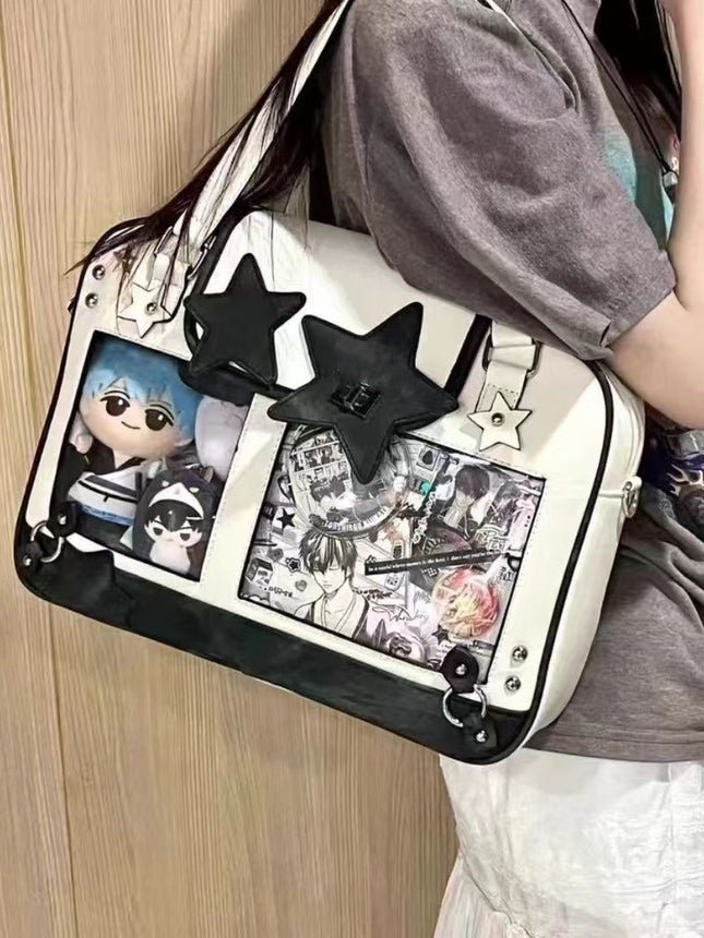 Original design girl's original design baby valley dual-purpose slung Joker pain bag can hold 20cm doll shoulder bag