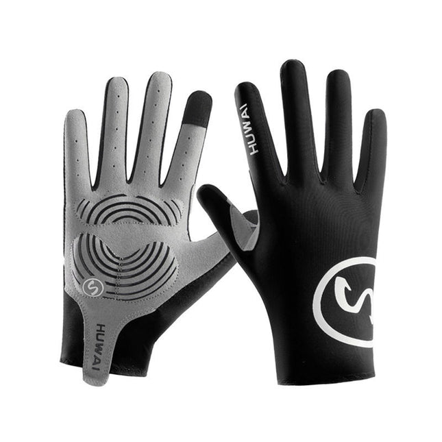 Cycling Gloves Full-Finger Outdoor Mountain Bike Sports Wear-Resistant Non-Slip Special Quick-Drying Touch Screen Compatible