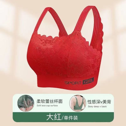 Tube Top Fixed Cup Beautiful Back Push-Up Anti-Gravity Intimates Women's Small Breasts Gathered Sexy Non-Falling Anti-Sagging Thin Style