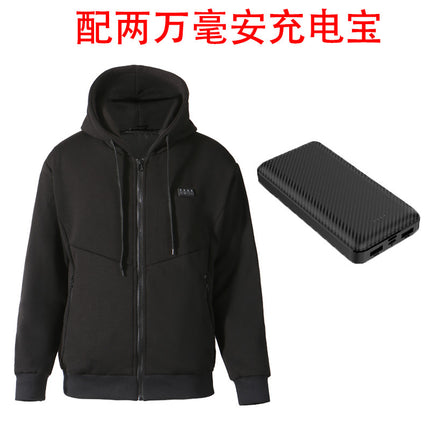Manufacturer's New Smart Heating and Thermal Sweatshirt Outdoor Leisure Four-Control 23-Zone Constant Temperature Charging Heating Jacket