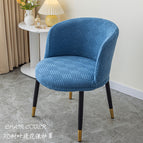 D style-snow Bud-Lake Blue / 1 piece (just chair cover not Chair)