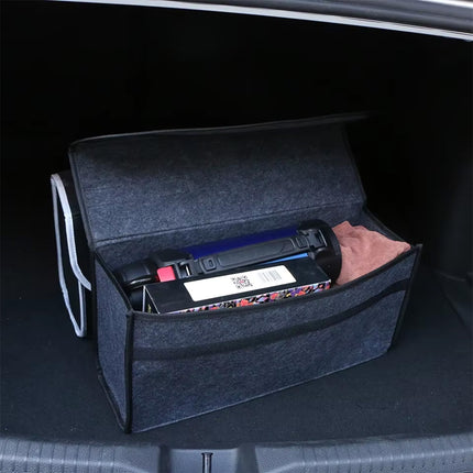 Car Trunk Storage Bag Cross-border Collating Storage Bag Foldable Storage Box Laptop Kit