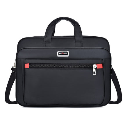 Manufacturer Wholesale Men's Large-Capacity Briefcase Business Trip Laptop Bag Portable Travel Bag Wear-Resistant Business Bag