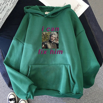 I Can Fix Him Baldur's Gate 3 Astarion Men's Game Graphic Hoodie