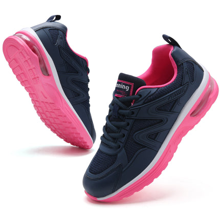 Air-Cushion Sneakers for Men and Women, Couple Shoes, Running Shoes, Breathable Mesh, Versatile, All-Season Running Shoes, Lightweight, Cushioning, Lightweight