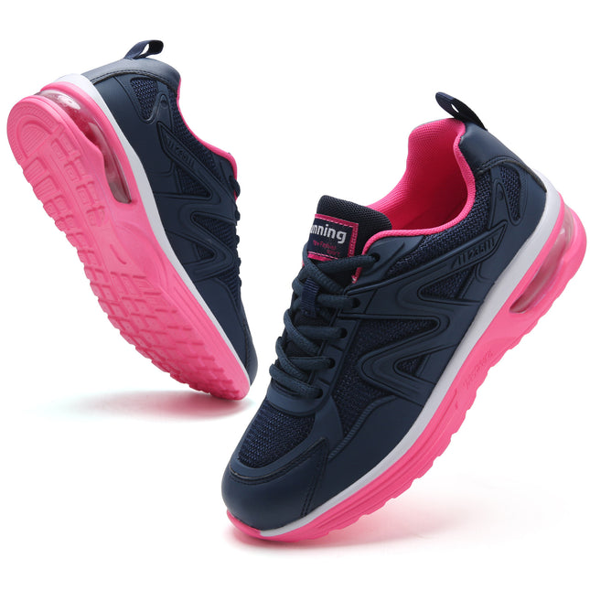 Air-Cushion Sneakers for Men and Women, Couple Shoes, Running Shoes, Breathable Mesh, Versatile, All-Season Running Shoes, Lightweight, Cushioning, Lightweight