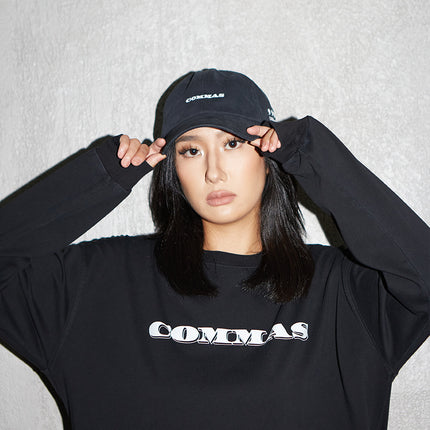 Commas fan Xiaoxiao same style classic national fashion basic casual American street bottoming shirt loose long sleeve T-shirt for men