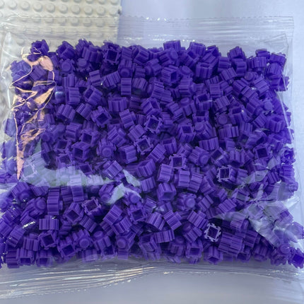Bulk Small Particle Building Blocks 8mm Educational DIY Assembled Toys for Boys and Girls Jigsaw Puzzle Cartoon Pixel Painting