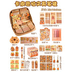 12-layer thickened capibala pencil case-16-piece set