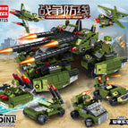 6-in-1 war defense tank 569pcs [color box]