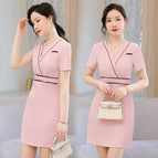 pink dress / S