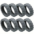 Fifth generation gray thickening / Large size 8 pieces [wheel diameter 5.1-6.8cm]