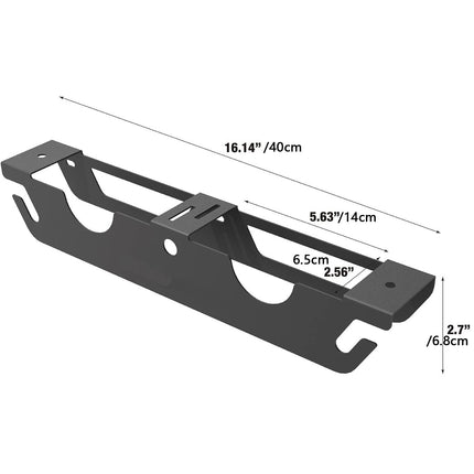 Hardware Tool Storage Rack Iron Wall-Mounted Screwdriver Pliers Rack Lightweight Design Multi-Hole Screwdriver Display Rack