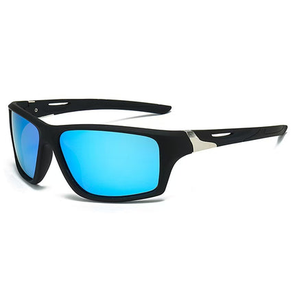 New Cross-border New Sports Sunglasses Men's Outdoor Riding Driving Glasses Fashion Colorful Polarized Sunglasses Women
