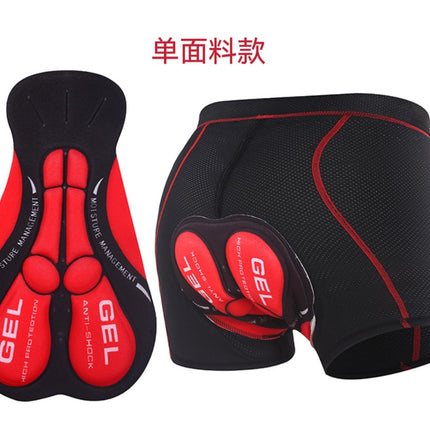 Cycling Underwear Shock-absorbing Silicone Mountain Cycling Pants Breathable Quick-drying Thickened Cushion Pants Riding Suit Cross-border