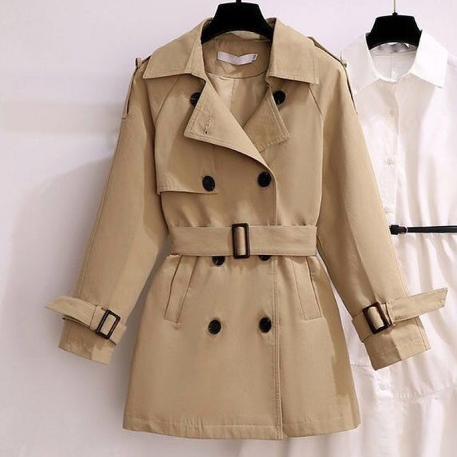 Autumn Clothing 2025 New Women's Skirt Light Mature Style Windbreaker Women's Mid-Length Small Early Autumn Light Mature Suit