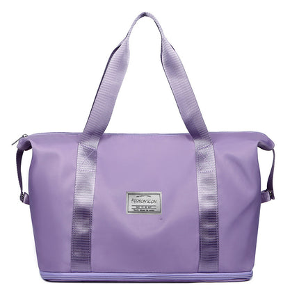 New Travel Bag Women's Large-Capacity Fitness Bag Dry and Wet Separation Sports Outing Travel Storage Bag Clothes Luggage Bag